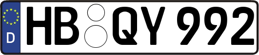 HB-QY992