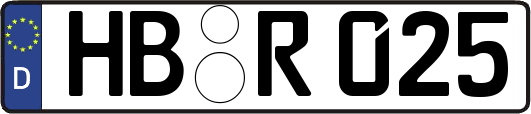 HB-R025