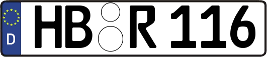 HB-R116