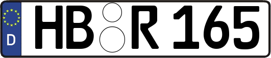 HB-R165