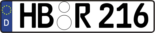 HB-R216