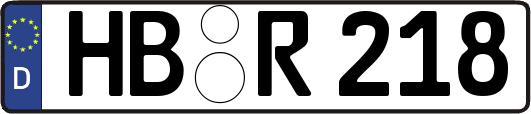 HB-R218