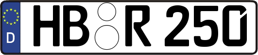 HB-R250