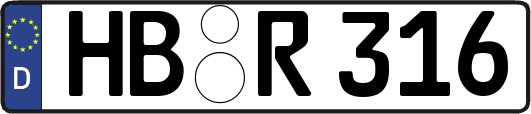 HB-R316