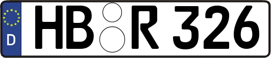 HB-R326