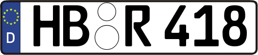 HB-R418