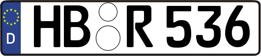 HB-R536