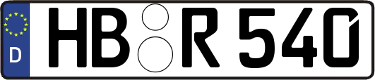 HB-R540