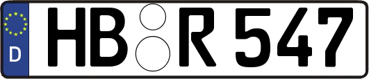 HB-R547