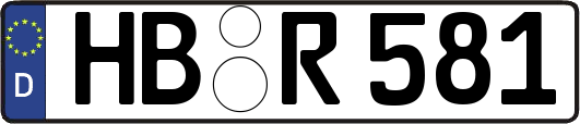 HB-R581