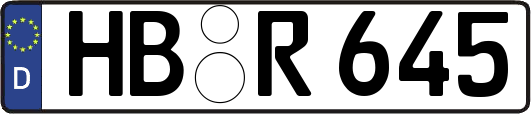 HB-R645