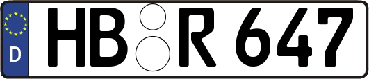 HB-R647