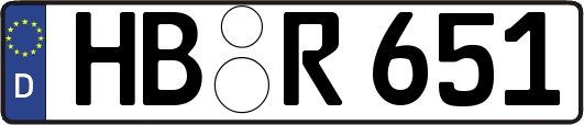 HB-R651