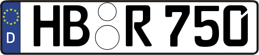 HB-R750