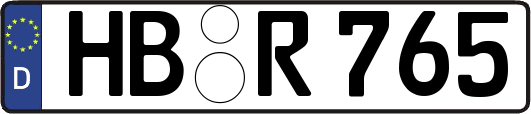 HB-R765
