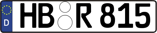 HB-R815