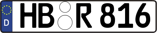 HB-R816