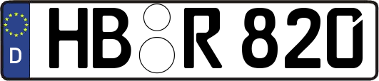 HB-R820