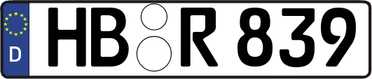 HB-R839