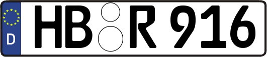 HB-R916
