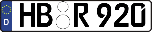 HB-R920