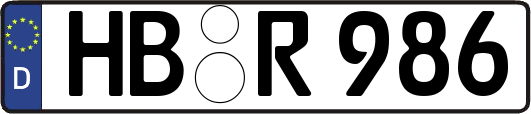HB-R986
