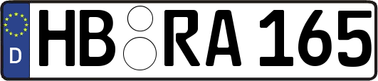 HB-RA165