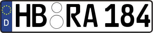 HB-RA184