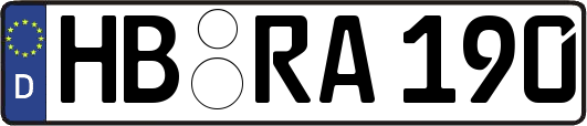HB-RA190