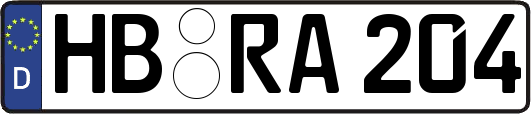 HB-RA204