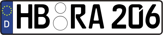HB-RA206