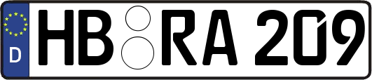 HB-RA209