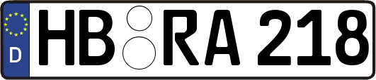 HB-RA218