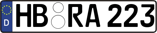 HB-RA223