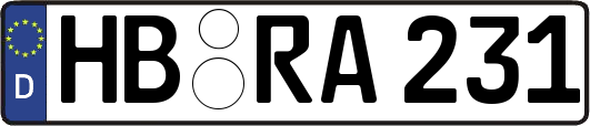 HB-RA231