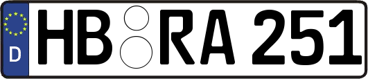 HB-RA251