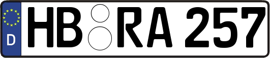 HB-RA257