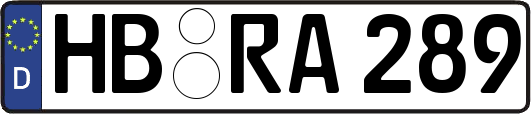 HB-RA289