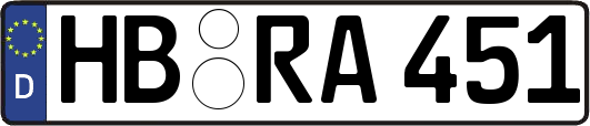 HB-RA451