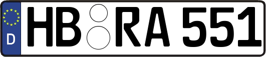 HB-RA551