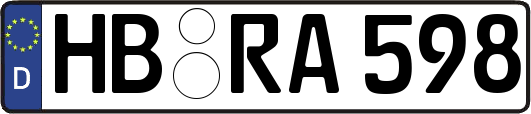 HB-RA598
