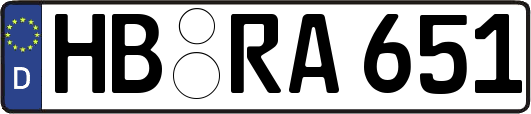 HB-RA651