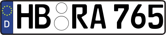 HB-RA765