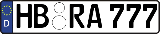 HB-RA777