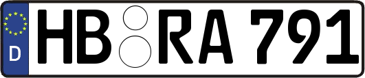 HB-RA791