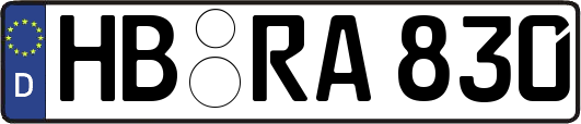 HB-RA830