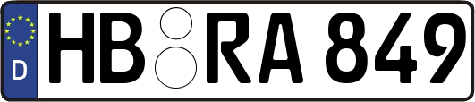HB-RA849