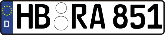 HB-RA851
