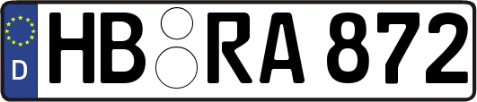 HB-RA872