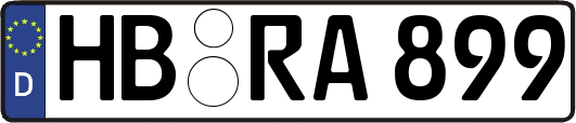 HB-RA899
